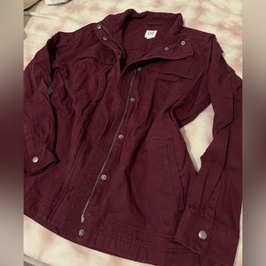 GAP Burgundy Jacket